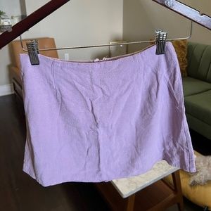 Princess Polly Selby Lilac Mini Skirt